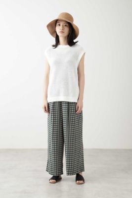◆フレンチスリーブメッシュニット（０７７０１７０５４０）