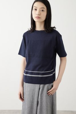 ニットドッキングＴシャツ（０７７０１７０５４１）
