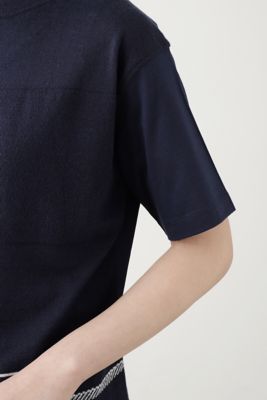 ニットドッキングＴシャツ（０７７０１７０５４１）