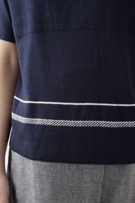 ニットドッキングＴシャツ（０７７０１７０５４１）