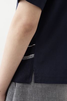 ニットドッキングＴシャツ（０７７０１７０５４１）