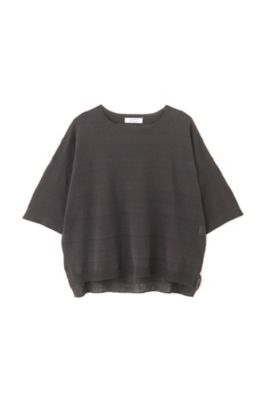 ◆透かしボーダーニット（０７７０１７０５４３）