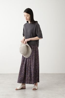 ◆透かしボーダーニット（０７７０１７０５４３）