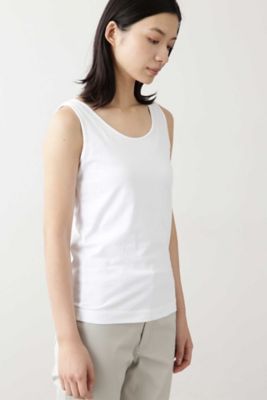 ＜human woman (Women)＞スビン天竺タンクトップ（０７７０９６０３０２）