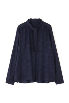 ◆ボウタイブラウス（０７７１２１０００４）