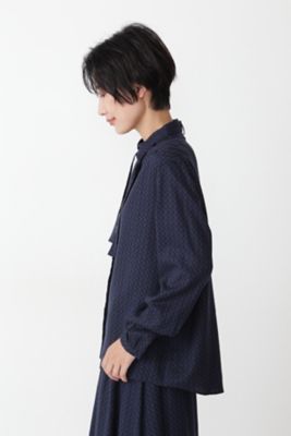◆ボウタイブラウス（０７７１２１０００４）