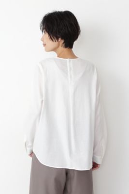 ◆フロントタックブラウス（０７７１２１０００６）