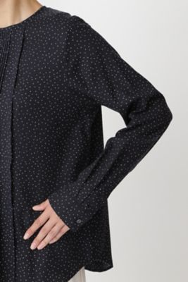 ◆フロントタックブラウス（０７７１２１０００６）