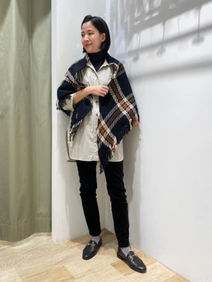 ◆タイプライターシャツブラウス（０７７１２１０００９）