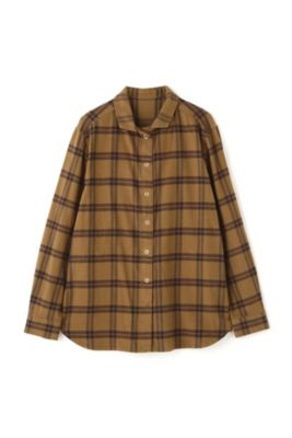 ◆起毛チェックブラウス（０７７１２１０１００）