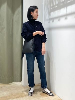 ◆細コールバンドカラーブラウス（０７７１２１０２０２）