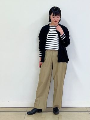 ◆細コールバンドカラーブラウス（０７７１２１０２０２）