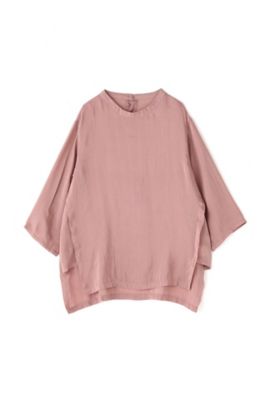 製品染め・ラミーヴィスコースブラウス（０７７１２１０８０１）