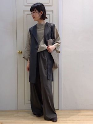 製品染め・ラミーヴィスコースブラウス（０７７１２１０８０１）