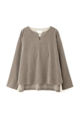 ◆エアーコールキーネックブラウス（０７７１２１０９０２）