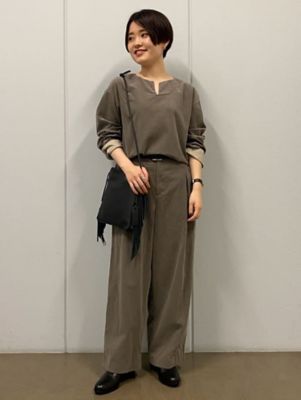 ◆エアーコールキーネックブラウス（０７７１２１０９０２）