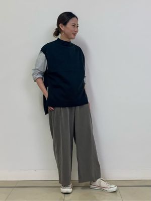 ◆ドビーストライプクレリックシャツ（０７７１２１０９０６）
