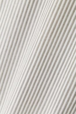 ◆ドビーストライプクレリックシャツ（０７７１２１０９０６）