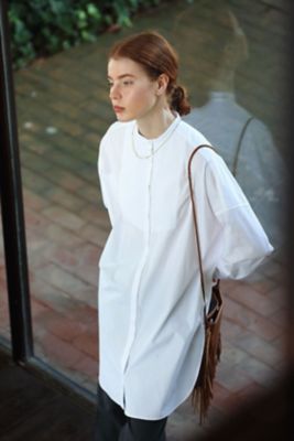 ＜human woman (Women)＞◆５ｅ・キルト刺繍ロングシャツ（０７７１２１０９０９）