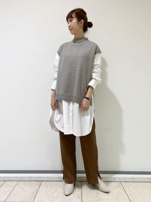 ◆５ｅ・キルト刺繍ロングシャツ（０７７１２１０９０９）