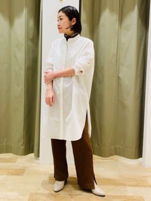 ◆５ｅ・キルト刺繍ロングシャツ（０７７１２１０９０９）