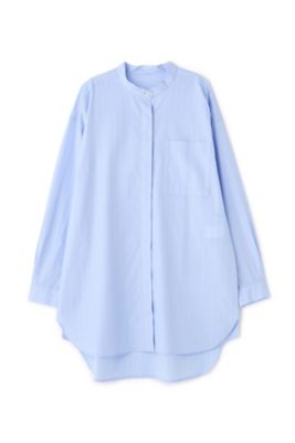 ◆ブロードロングシャツブラウス（０７７１２１０９１２）
