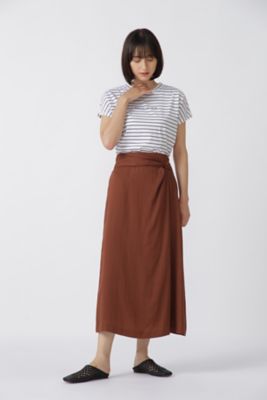 ＜human woman (Women)＞◆セルロースツイルバイオスカート（０７７１２２０７０１）