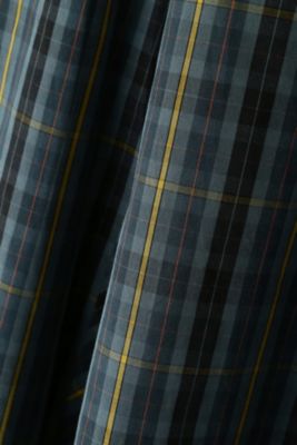 ◆チェック柄タックロングスカート（０７７１２２０９００）
