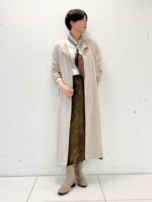 ◆落ち感別珍ストレッチスカート（０７７１２２０９０１）