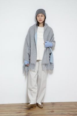 ＜human woman (Women)＞◆セミ梳毛ツイルパンツ（０７７１２３０１０１）