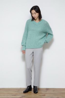 ＜human woman (Women)＞◆裏起毛スリムテーパードパンツ（０７７１２３０１０７）