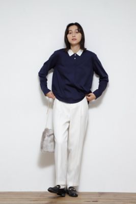 ＜human woman (Women)＞◆サイドスリットテーパードパンツ（０７７１２３０２０１）