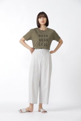 ＜human woman (Women)＞◆綿麻サッカーパンツ（０７７１２３０７０１）