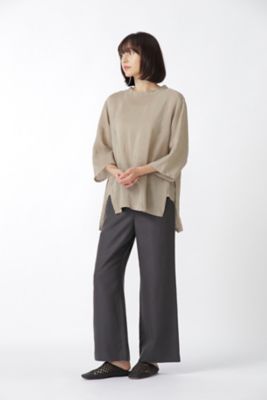 ＜human woman (Women)＞ドビーオックスパンツ（０７７１２３０８０４）