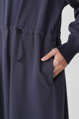 ◆ウエストマーク裏毛ワンピース（０７７１２４６００１）