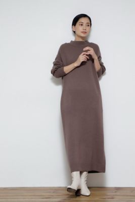 ＜human woman (Women)＞◆ミドルゲージ天竺ワンピース（０７７１２４７１００）