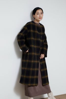 ◆スライバーボンディングノーカラーコート（０７７１２５１１０６）