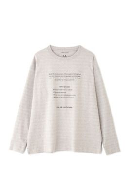◆リサイクル天竺ロゴＴシャツ（０７７１２６０００５）