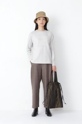 ◆リサイクル天竺ロゴＴシャツ（０７７１２６０００５）