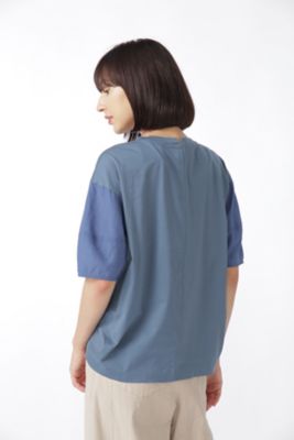 ◆サイロオーガニック強撚天竺プルオーバー（０７７１２６０７０１）