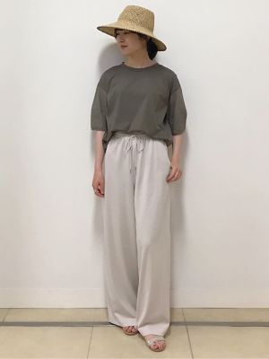 ◆サイロオーガニック強撚天竺プルオーバー（０７７１２６０７０１）