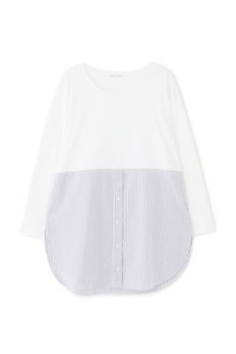 ◆オーガニックコットン　ドッキングプルオーバー（０７７１２６０９０４）