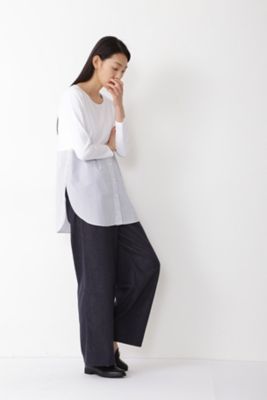 ◆オーガニックコットン　ドッキングプルオーバー（０７７１２６０９０４）