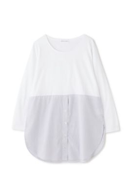 ◆オーガニックコットン　ドッキングプルオーバー（０７７１２６０９０４）