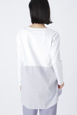 ◆オーガニックコットン　ドッキングプルオーバー（０７７１２６０９０４）
