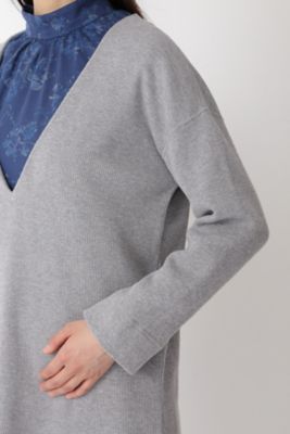 ◆Ｖネックワッフルプルオーバー（０７７１２６０９０７）