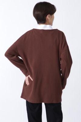 ◆Ｖネックワッフルプルオーバー（０７７１２６０９０７）