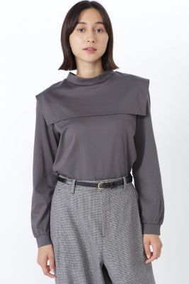 ＜human woman (Women)＞◆オーガニックコットンポンチブラウス（０７７１２６０９０８）