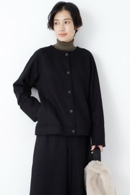 ＜human woman (Women)＞◆ＪＰＣ・圧縮天竺ウールブルゾン（０７７１２６９１００）