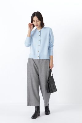 ◆ウールカシミヤカーディガン（０７７１２７０００１）